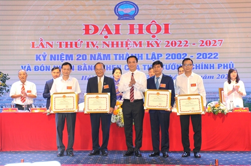 Hiệp hội doanh nghiệp tỉnh Hải Dương kỷ niệm 20 năm thành lập và Đại hội lần thứ IV