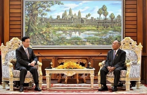 Truyền thông Campuchia đánh giá cao ý nghĩa chuyến thăm của đồng chí Võ Văn Thưởng