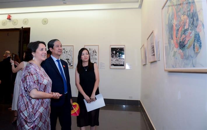 Hình ảnh: Bộ trưởng Nguyễn Kim Sơn dự Lễ kỷ niệm Quốc khánh Tây Ban Nha số 2