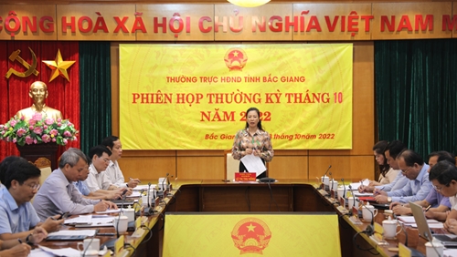 Kỳ họp thứ 9, HĐND tỉnh Bắc Giang sẽ xem xét 21 dự thảo nghị quyết