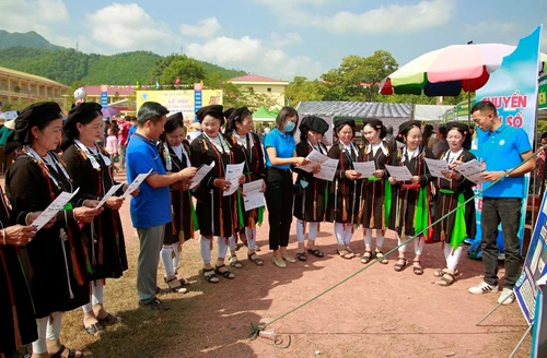 Chuyển đổi số tại Ngày hội Văn hóa - Thể thao dân tộc Sán Dìu huyện Tiên Yên năm 2022