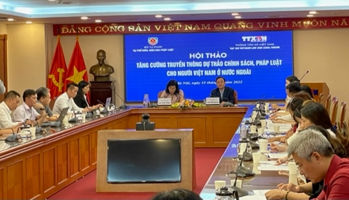 Tăng cường truyền thông chính sách, pháp luật cho người Việt Nam ở nước ngoài