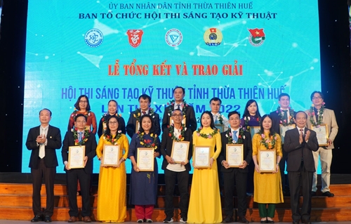 Hội thi Sáng tạo Kỹ thuật Thừa Thiên Huế vinh danh 60 đề tài, giải pháp kỹ thuật