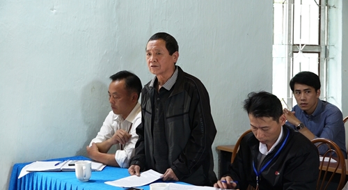 Hà Giang Đảng viên Vàng Xín Dư người có uy tín trong cộng đồng dân cư