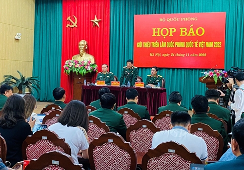 Triển lãm Quốc phòng quốc tế Việt Nam 2022 diễn ra từ ngày 8-10 12