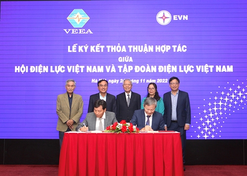 Hội Điện lực Việt Nam và EVN ký thỏa thuận hợp tác
