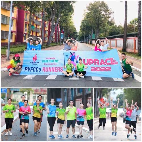 Đội “Đạm Phú Mỹ - PVFCCo Runners” đạt kết quả đáng tự hào tại giải UpRace 2022