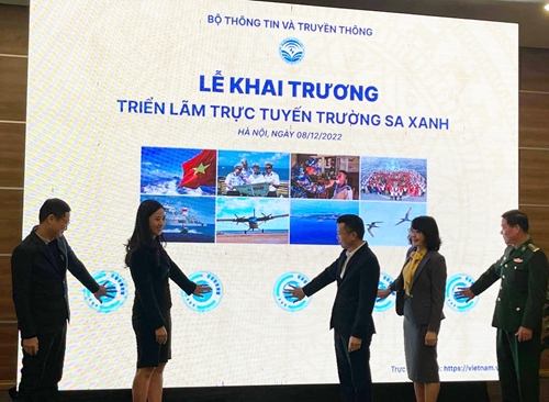 Triển lãm trực tuyến “Trường Sa Xanh” - lời khẳng định chủ quyền biển, đảo Việt Nam trên không gian số