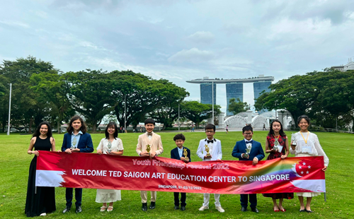 TED SAIGON đạt 4 Huy chương vàng  5 Huy chương bạc bộ môn Piano tại YOUTH FRIENDSHIP FESTIVAL 2022 – SINGAPORE