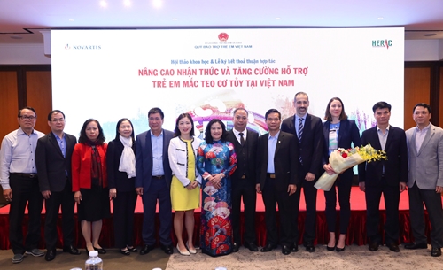 Trên 8 tỷ đồng tăng cường hỗ trợ trẻ em mắc teo cơ tủy tại Việt Nam