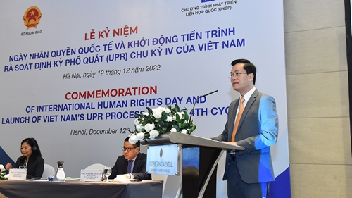 Việt Nam nỗ lực xây dựng, triển khai các chính sách về bảo vệ quyền con người