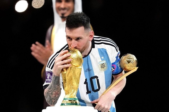 Capturing Messi's Joyous Victory: A Look at His Triumph in the 2022 ...