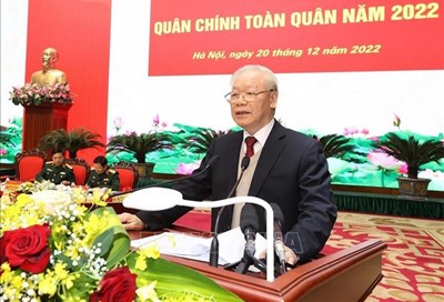 Chăm lo xây dựng Đảng bộ Quân đội thật sự trong sạch, vững mạnh ( )