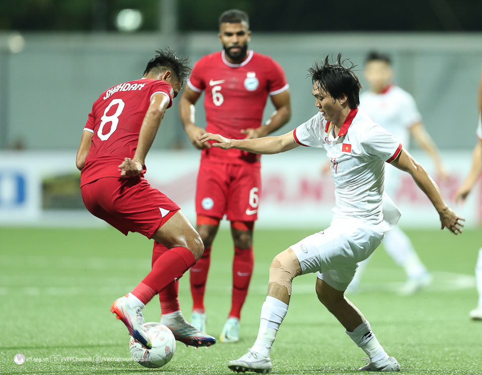 AFF Cup 2022: ĐT Việt Nam chia điểm cùng Singapore