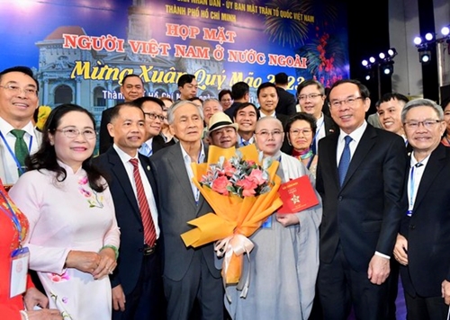 TP Hồ Chí Minh gặp mặt đại biểu người Việt Nam ở nước ngoài đón Xuân Quý Mão