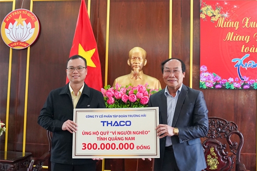 THACO ủng hộ Quỹ Vì người nghèo đón Tết hơn 20 tỷ đồng