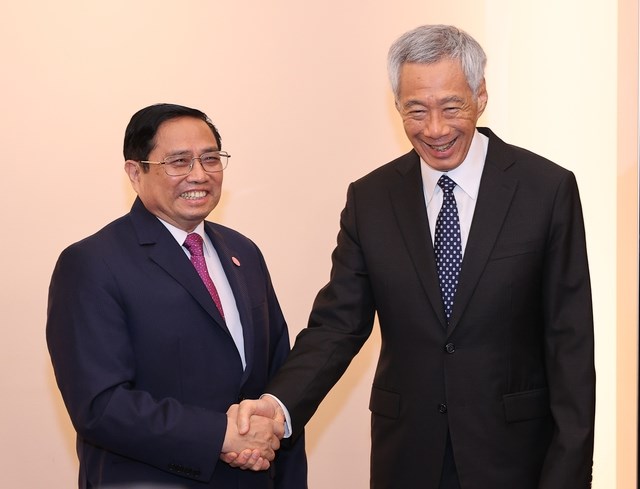 Đưa hợp tác kết nối kinh tế Việt Nam - Singapore lên tầm cao mới