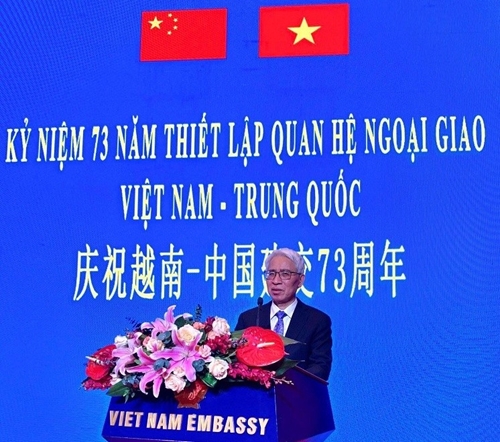 Kỷ niệm 73 năm thiết lập quan hệ ngoại giao Việt Nam – Trung Quốc