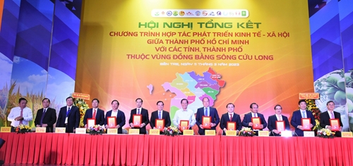 Đẩy mạnh hợp tác TP Hồ Chí Minh và các tỉnh, thành vùng ĐBSCL