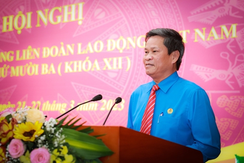 Đồng chí Huỳnh Thanh Xuân được bầu làm Phó Chủ tịch Tổng Liên đoàn Lao động Việt Nam