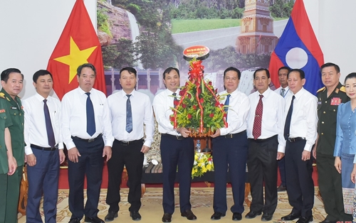 Tiếp tục đẩy mạnh quan hệ hữu nghị, hợp tác giữa tỉnh Hà Tĩnh và tỉnh Bolikhămxay Lào