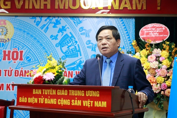 Xây dựng Công đoàn Báo điện tử Đảng Cộng sản Việt Nam vững mạnh toàn diện