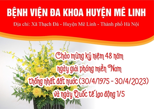 Bệnh viện đa khoa huyện Mê Linh “Tận tâm – Tận lực – Tình thân – Trách nhiệm”