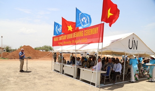 Khởi công xây dựng doanh trại thông minh cho Đội Công binh Việt Nam tại Abyei