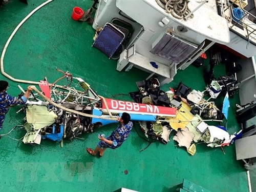 Tìm thấy thi thể nạn nhân cuối cùng trong vụ máy bay rơi trên vịnh Hạ Long