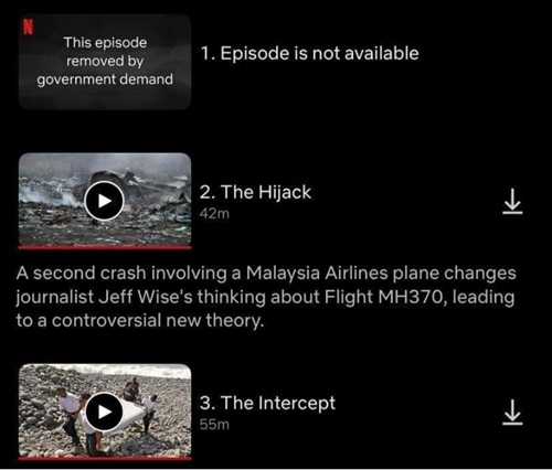 Netflix gỡ nội dung sai sự thật về Việt Nam trong phim MH370