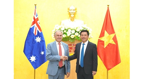 Hội đàm Bộ trưởng Bộ Công Thương Việt Nam và Bộ trưởng Thương mại và Du lịch Úc
