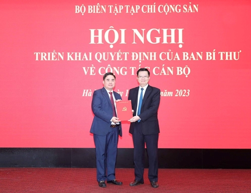 Đồng chí Phạm Minh Tuấn giữ chức Phó Tổng Biên tập phụ trách Tạp chí Cộng sản