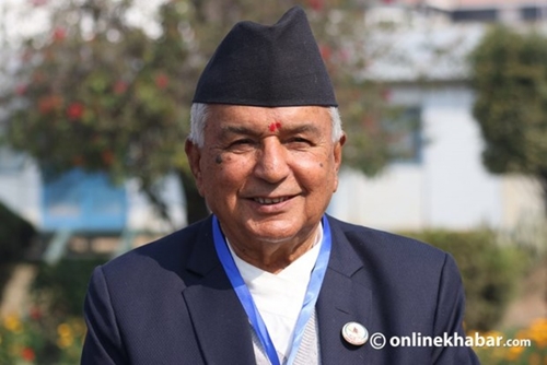 Điện mừng Tổng thống Nepal