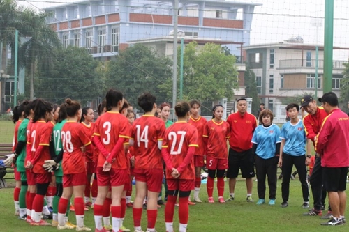 Đội tuyển U20 nữ Việt Nam chuẩn bị cho Vòng loại thứ hai U20 châu Á
