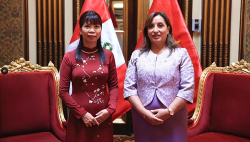 Việt Nam – Peru thúc đẩy quan hệ hữu nghị và hợp tác trên nhiều lĩnh vực