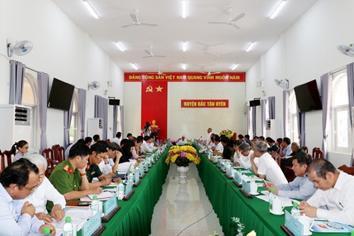 Tháo gỡ khó khăn trong giải phóng mặt bằng các dự án tại huyện Bắc Tân Uyên