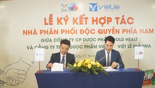 Goldhealt và Dược phẩm Việt Lê hợp tác giới thiệu, phân phối sản phẩm