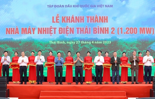 Thủ tướng dự Lễ khánh thành Nhà máy Nhiệt điện Thái Bình 2
