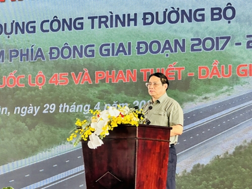 Thủ tướng dự lễ khánh thành 2 cao tốc Phan Thiết - Dầu Giây và Mai Sơn - Quốc lộ 45