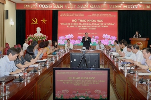 “Di sản Hồ Chí Minh tỏa sáng giá trị dân tộc và thời đại”