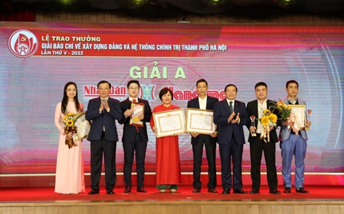 Hà Nội tổ chức Giải Báo chí về xây dựng Đảng và hệ thống chính trị lần thứ VI