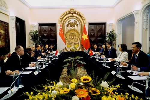 Thúc đẩy thực hiện các thỏa thuận giữa Việt Nam -Singapore trên các lĩnh vực trọng tâm,