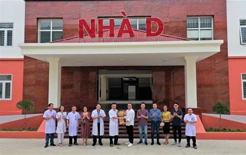 Nhà khám chữa bệnh - Bệnh viện Đa khoa huyện Định Hóa Thái Nguyên đi vào hoạt động
