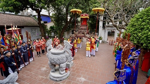 Hà Nội Lễ kỷ niệm 995 năm Hội thề Trung hiếu đền Đồng Cổ