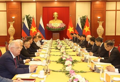 Tuyên bố chung về kết quả chuyến thăm chính thức Việt Nam của Chủ tịch Đảng “Nước Nga Thống nhất”