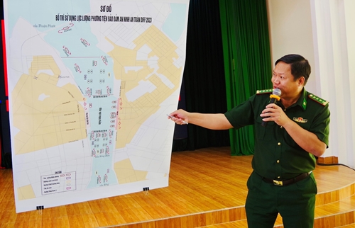 Triển khai nhiệm vụ bảo vệ an ninh Lễ hội pháo hoa quốc tế Đà Nẵng năm 2023