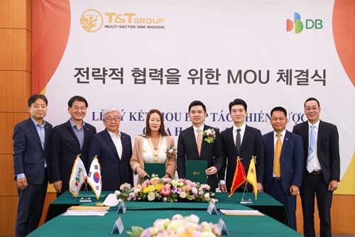 T T Group hợp tác chiến lược với tập đoàn TOP 10 của Hàn Quốc