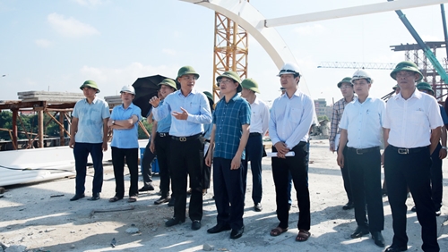 Chủ tịch UBND tỉnh Lê Ánh Dương kiểm tra tiến độ một số dự án giao thông trọng điểm