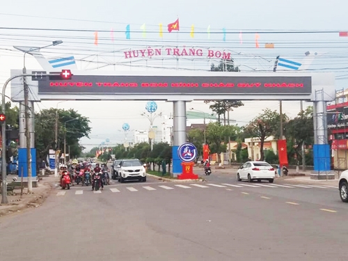 Huyện Trảng Bom từng bước phục hồi kinh tế - xã hội