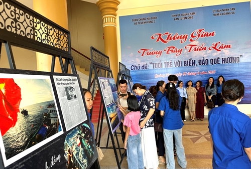 Quảng Nam triển lãm tư liệu, hình ảnh và tuyên truyền biển, đảo